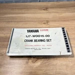 Yamaha Oem Nos Complete Crank Bearing Set / 1J7-W0015-00. Fixed Price $150.00.