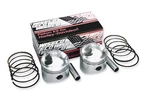 Wiseco Piston Kit (74CI., Domed) - .010IN. Oversize 3.447IN., 9:1 K1606. Fixed Price $360.00.