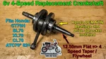 Crankshaft New 6V 4-SPEED Taper Honda CT70H SL70 XL70 CL70 ATC70 Read. Fixed Price $235.00.