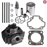 Niche 49CC Cylinder Piston Gasket Top End Kit For Yamaha Champ LC50 Towny MJ50. Fixed Price $206.15.