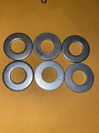 6-NOS Oem Harley Davidson 5/8" X 1-5/16" 3/32" Washer P/n 6653 QTY-6. Fixed Price $14.99.
