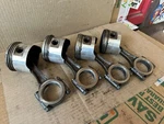 79 Honda GL1000 Goldwing Engine Connecting Rod Piston & Bearing Set Oem -75. Fixed Price $69.99.