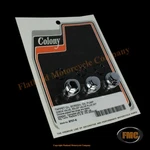 Colony 8707-6, Oil Pump Plug Set, 1981-UP Models, Chrome Hex. Fixed Price $26.07.