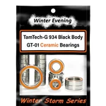 Tamiya Tamtech-g 934 Black Body (GT-01) Stainless + Ceramic Bearing Kit. Fixed Price $89.95.