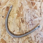 Russell Universal Pro System Braided Oil Line Hose 15" Inch Length Chrome R50107. Fixed Price $25.00.