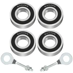Yoxufa Front Rear Mini Bike Wheel Bearings Replacement For 6202RS. Fixed Price $19.75.