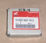 1986-1989 Genuine Honda Trx 350 Bearing # 91052-HA7-672. Fixed Price $9.95.