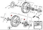 Ducati Bearing 751633268. Fixed Price $25.55.