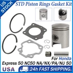Std Piston & Rings Gasket Pin Set For Honda NC50 NA50 NX50 PA50 NU50 Express. Fixed Price $19.99.