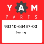 93310-63437-00 Yamaha Bearing 933106343700, New Genuine Oem Part. Fixed Price $100.80.