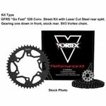 Vortex Kawasaki ZX6R / Rr 2005-2006 V3 Chain Sprocket Kit 14-43 520SX3. Fixed Price $231.38.