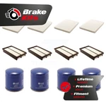 Air Cabin Engine Oil Filters (12 Total) Kit For 2010-2012 Mazda CX-7 2.3L 2.5L. Fixed Price $77.29.