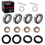 Front Wheel Bearings Seal Kit W/ Washer For Yamaha Big YFM350 1987-1999. Fixed Price $19.99.