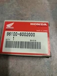 Honda Bearing 96100-6002000. Fixed Price $9.39.