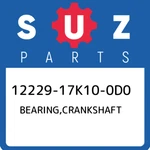 12229-17K10-0D0 Suzuki Bearing,crankshaft 1222917K100D0, New Genuine Oem Part. Fixed Price $23.18.
