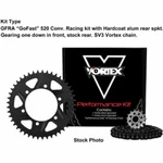 Vortex Yamaha R1 2006-2008 V3 Chain Sprocket Kit 16-45 520RX3. Fixed Price $298.37.