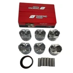 Fits 1996-06 Jeep 4.0L 242 Std L6 Ohv 12V Pistons SET/6+CAST Rings. Fixed Price $82.85.