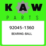 92045-1360 Kawasaki Bearing-ball 920451360, New Genuine Oem Part. Fixed Price $20.16.