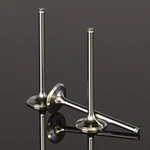 Wiseco VIT044 Titanium Intake Valve , Material:. Fixed Price $104.29.