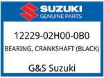 Suzuki Oem Part 12229-02H00-0B0 Bearing,crankshaft. Fixed Price $24.28.