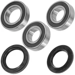 Rear Wheel Ball Bearings Seals Kit For Kawasaki ZZR600 ZX600 2005-2008. Fixed Price $20.00.