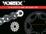 Vortex Wss Warranty Chain And Sprocket Kit CK5124. Fixed Price $270.26.