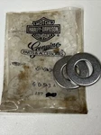 2 Nos Harley Davidson 5/8" X 1-5/16" Washers Oem 6653A Robison Hd. Fixed Price $9.99.