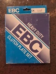 Ebc CK1297 Clutch Friction Plate Kit Fits Select Honda Goldwing And Valkyrie. Fixed Price $113.99.