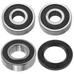 Rear Wheel Ball Bearings Seals Kit For Kawasaki EN500C Vulcan Ltd 1996-09. Fixed Price $18.00.