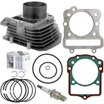 Niche Cylinder Wiseco Piston Gasket Kit For Kawasaki 1988 Bayou 300 11005-1533. Fixed Price $317.95.
