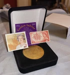 Queen Elizabeth Gold Jubilee Coin & Stamp Medal King Charles Iii Royal Mint. Fixed Price $81.32.