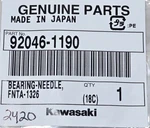 New Genuine Kawasaki Factory Needle Bearing FNTA-1326 Part Oem 92046-1190. Fixed Price $16.39.