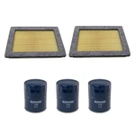 Ecogard 3 Engine Oil Filters & 2 Air Service Kit Ford Pickup Truck. Fixed Price $46.95.