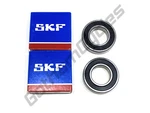 Aprilia Moto Guzzi Skf Front Wheel Roller Ball Bearing Set Pair AP8110094. Fixed Price $39.99.
