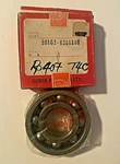 1973-1976 CR250M, MR250. C/shaft Main Brg, 96102-6306300,GENUINE Honda Parts Nos. Fixed Price $49.88.