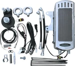 Ultracool Frame/side Mount Oil Cooler Kit Chrome #SMSP-2C Harley Davidson. Fixed Price $530.99.