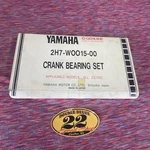 Genuine Yamaha 2H7-W0015-00 Crank Bearing Set Complete. Fixed Price $193.95.