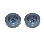 (2) Fits For Electrolux Super J Perfect C101 1205 Rear Gray Wheels. Fixed Price $18.29.