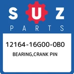 12164-16G00-0B0 Suzuki Bearing,crank Pin 1216416G000B0, New Genuine Oem Part. Fixed Price $45.11.
