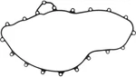 Cometic Crankcase Gasket 0.012" #C10363 Harley Davidson. Fixed Price $42.05.