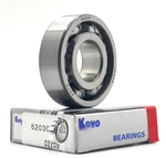 New 6203 C3 Koyo Deep Groove Ball Bearing, 17X40X12 Mm. Fixed Price $10.53.