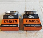 (1 Set) Timken Tapered Roller Bearing Cone # 19150 Cup 19268B. Fixed Price $75.00.
