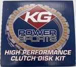 Powersports KG114-7 Pro Clutch Friction Disc Set Yamaha Honda 1986-2026. Fixed Price $45.13.