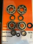 1976 Harley Aermacchi Ss 250CC SX175CC Crank Bearing Oil Seals Amf. Fixed Price $125.55.