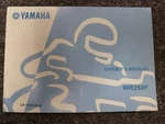 2013 Yamaha WR250F Dirt Bike Motorcycle Owner Operator Manual LIT-11626-26-20. Fixed Price $133.44.