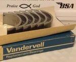 70-5998 .030 Under Size Vandervell Bsa Triumph T150 A75 Rod Bearings VP9148. Fixed Price $51.77.