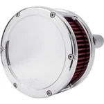 Feuling Air Cleaner - Ba Series Chrome Solid Cover Red M8 5437. Fixed Price $608.11.