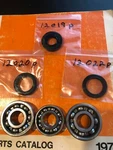 1970 Aermacchi Harley Baja 100CC Crank Bearing Oil Seal Amf. Fixed Price $79.55.