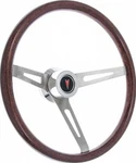 Dark Wood Steering Wheel Kit Arrowhead Hub For 1967-1968 Pontiac Firebird & Gto. Fixed Price $385.98.