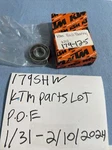 Ktm Ball Bearing 0625062028. Fixed Price $20.00.